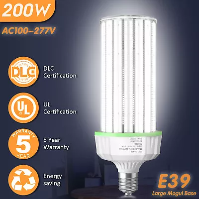 200W LED Corn Light Bulb Replacement 600 Watt MH/ HPS Mercury Vapor CFL HID Lamp • $74.25