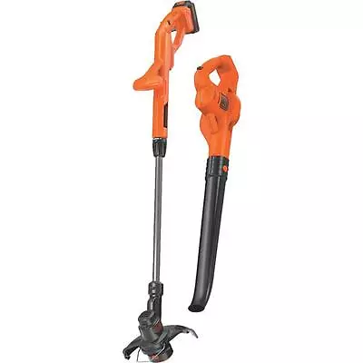 (1)-Black & Decker Max String Trimmer With Blower Sweeper Combo Kit 20V Lith Ion • £142.51