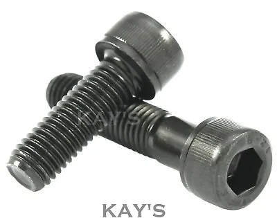 Cap Head Allen Screws Self Colour High Tensile 12.9 Socket Bolts M3 M4 M5 M6 M8 • £0.99