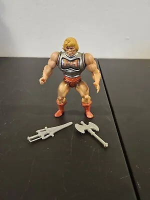 Vintage Motu Masters Of The Universe Battle Armor He Man 1983 Complete Mattel • $29.99