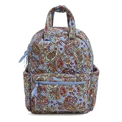 Vera Bradley Cotton Campus Totepack Backpack Provence Paisley • $122.74