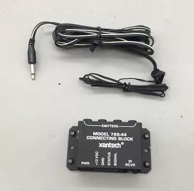$15.29 • Buy Xantech 789-44 Connecting Block W/ IR Receiving Cable - No Power Supply B18