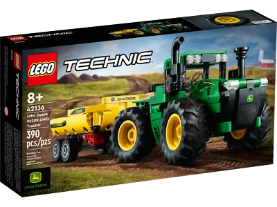 LEGO Technic Series 42136 John Deere 9620R 4WD Tractor • $90.50