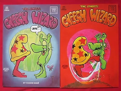 The Complete Cheech Wizard Comic 3 & 4 Underground Comix Vaughn Bode 1987 • $29.99