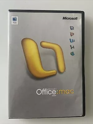 Microsoft Office 2004 For Mac W/ Product Key • $11.70