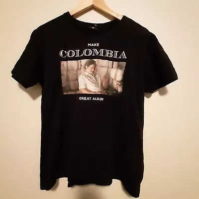 Pablo Escobar Narcos Make Columbia Great Again T Shirt Mens Size M • $35