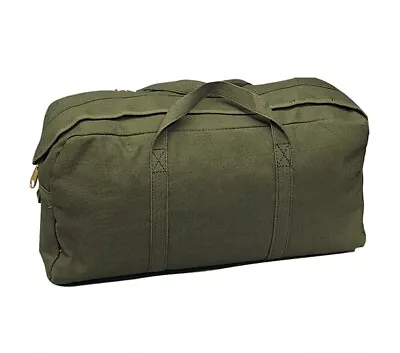 Heavy Duty Green Military Style Mechanics Tankers Tool Bag 19 X 9 X 6  Od Green • $27.95