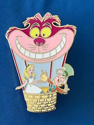 ALICE  CHeshire Balloon Mad Hatter  Disney Pin DA AUCTION Limited Edition • $29.99