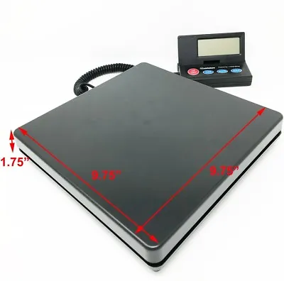 DIGITAL SHIPPING SCALE POSTAL PARCEL SCALE 110 LBS CAPACITY W/ AC ADAPTER • $37.99
