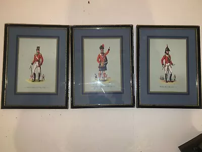 Framed British Army Uniforms Of The Napoleonic Wars Prints • £10