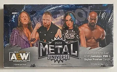 2022 Upper Deck AEW Metal Universe Hobby Box - New - Factory Sealed • £160