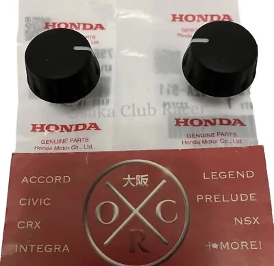 New OEM Honda S2000 Climate Control Knobs Set Of 2 2002-09 AP1 AP2 79601-S2A-911 • $29.99