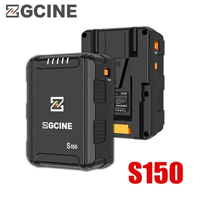 $125 • Buy US ZGCINE ZG-S150 S150 V-Mount Battery 133Wh 14.8V With Dual DC/USB-C/D-TAP Port