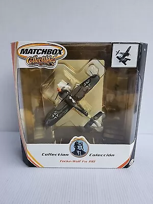 Matchbox Collectibles Focke-Wulf FW 190 WWII Airplane Fighter 1:72 Scale NIB  • $19.99