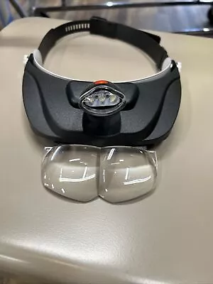 Carson Optical LED Lighted Head Visor Magnifier Accessory • $15