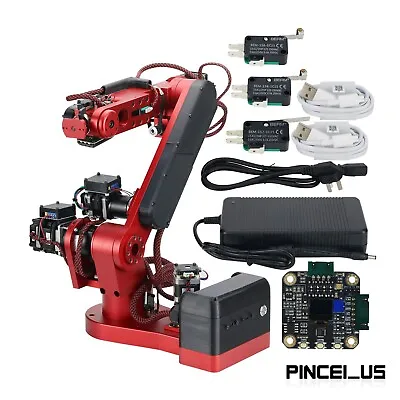 6DOF Robot Arm Robotic Arm Desktop Mechanical Arm With Motor Controller 2KG Load • $2339