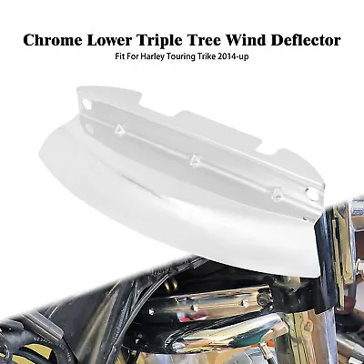 Lower Triple Tree Wind Deflector Fit For Harley Touring Street Glide 14-up • $12.34