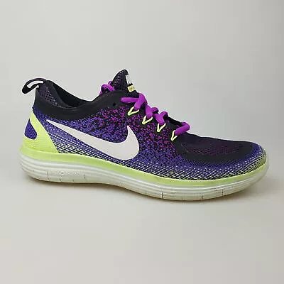 Women's NIKE 'Free RN Distance 2' Sz 7 US Runners Shoes Green | 3+ Extra 10% Off • $38.49