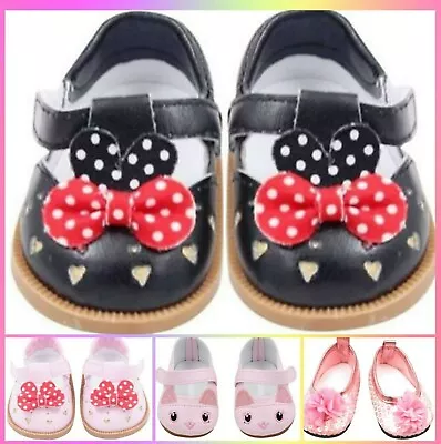 UKSeller 18  Doll SHOES 7cm Foot Our Generation Baby Born American Girl. Get 10% • £7