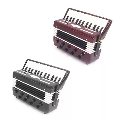 1/6 Scale Dollhouse Miniatures Musical Instruments Accordion Vintage 11.5  • $17.89