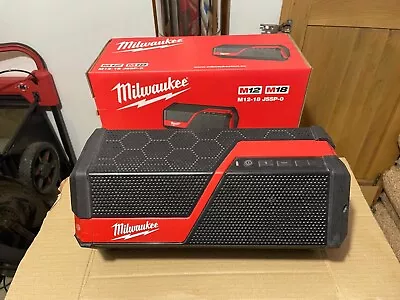 Genuine Milwaukee M12 M18 Bluetooth Speaker Jobsite Boombox Stereo • £30