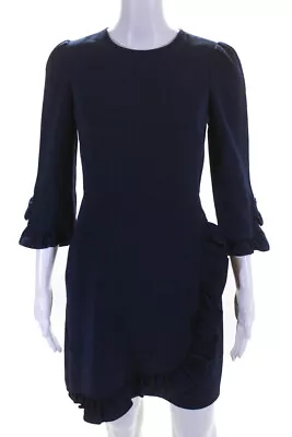 Shoshanna Womens Navy Mariana Dress Blue Size 2 12615527 • $19.99