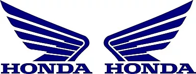 #5578 (2) 4.5  Honda Racing CBR Vintage Tank Wings Team Decal Sticker • $5.99