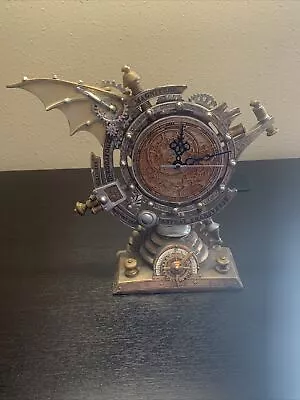 The Stormgrave Chronometer Steampunk Mantel Clock - Gothic • $29.99