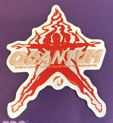 Vintage Quantum Arcade Skateboarding Sticker • $14.95