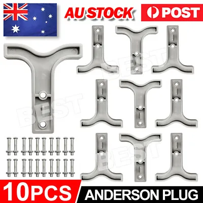 10PCS 50AMP 12-24V Grey T Bar Handle For Anderson Style Plug Connectors Tool • $8.85
