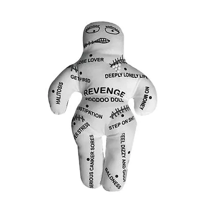 Personalized White Voodoo Doll Fun Frustration-Relieving Doll Toy With 6pcs Pins • $10.66
