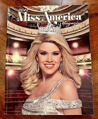 Miss America 2012 Competition Magazine Pageant Program Book Teresa Scanlan  • $35