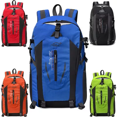 40L Men Women Travel Backpack Rucksack Camping Laptop Hiking School Book Bag • $14.96