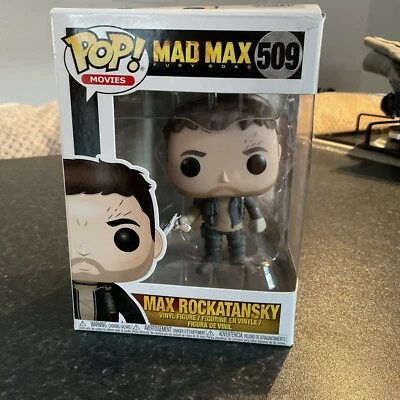 £5 • Buy Funko Pop Movies Max Rockatansky 509 Mad Max Fury Road Figure NEW In Box 