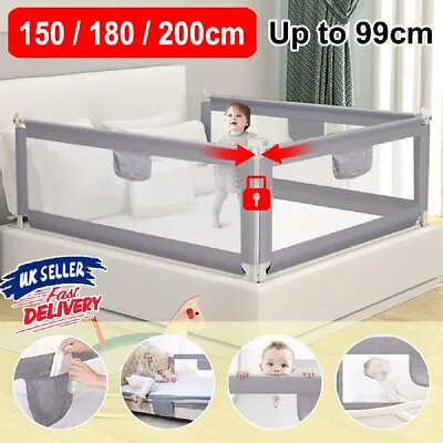 180/200cm Furniture King Size Bed Single Bed Toddler Bed Rail Safety Guards Baby • £17.09