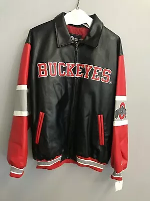 G-III Ohio State University Polyvinyl Full-Zip Jacket Size XXL NWT • $19.99