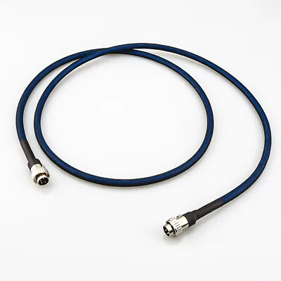 Naim Silver Plate Premium Cable. Pre Amp To Power Amp Locking 4 Pin To 4 Pin Din • £70.20