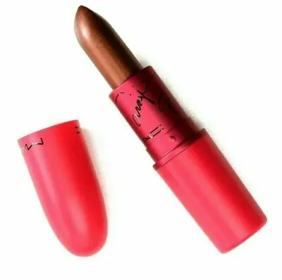 MAC~Viva Glam~Taraji P Henson 2~ Lipstick~Gold Bronze Nude LE RARE! GLOBAL! • $69.95