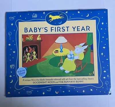 $12.29 • Buy Goodnight Moon Baby's First Year Undated Calendar With 56 Milestone Stickers New