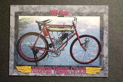 1909 SHAW Trading Card #149 Photo Motorcycle History • $4.50