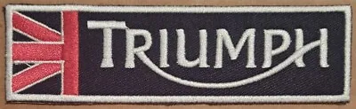 Triumph Motorcycles Embroidered Iron On Patch • $7.65