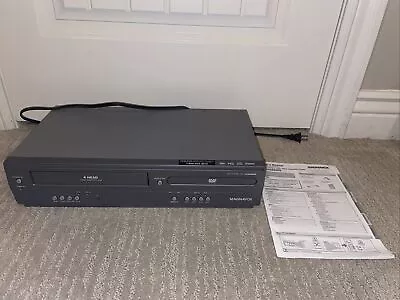 Magnavox DV200MW8 VHS /DVD Combo VCR Player No Remote Tested Works • $65