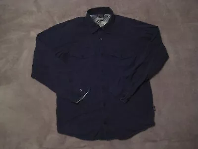 Patagonia Organic Cotton Long Sleeve Button Up Shirt Blue Mens Small • $29.99