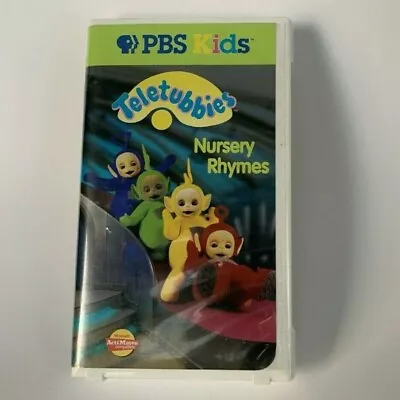 Teletubbies Nursery Rhymes By PBS Kids (VHS 1999) Clamshell Case VINTAGE • $6.97