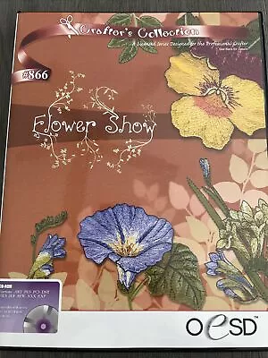 Bernina Brother Baby Lock Viking  Embroidery Designs CD - Flower Show • $17.95