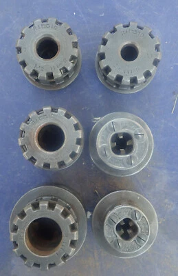 $100 • Buy Lot Of 6 Ridgid RIGID 111-R Pipe Threader Die Heads 1/8  1/4  3/8  1/2  1in