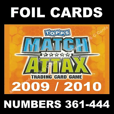 Match Attax 2009/10 09/10 Premier League  Man Of The Match / 100 Clubs / Manager • £0.99