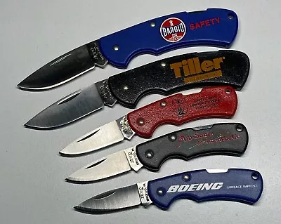 Zippo Cut-About Folding Knives Lot Of 5 Advertising Vintage 1990s • $14
