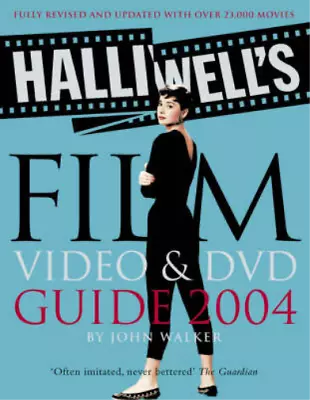 Halliwell's Film Video And DVD Guide Leslie Halliwell Used; Good Book • £3.35