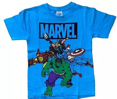 New Boys Marvel Avengers T-shirt/top.6-7yrs • £4.95